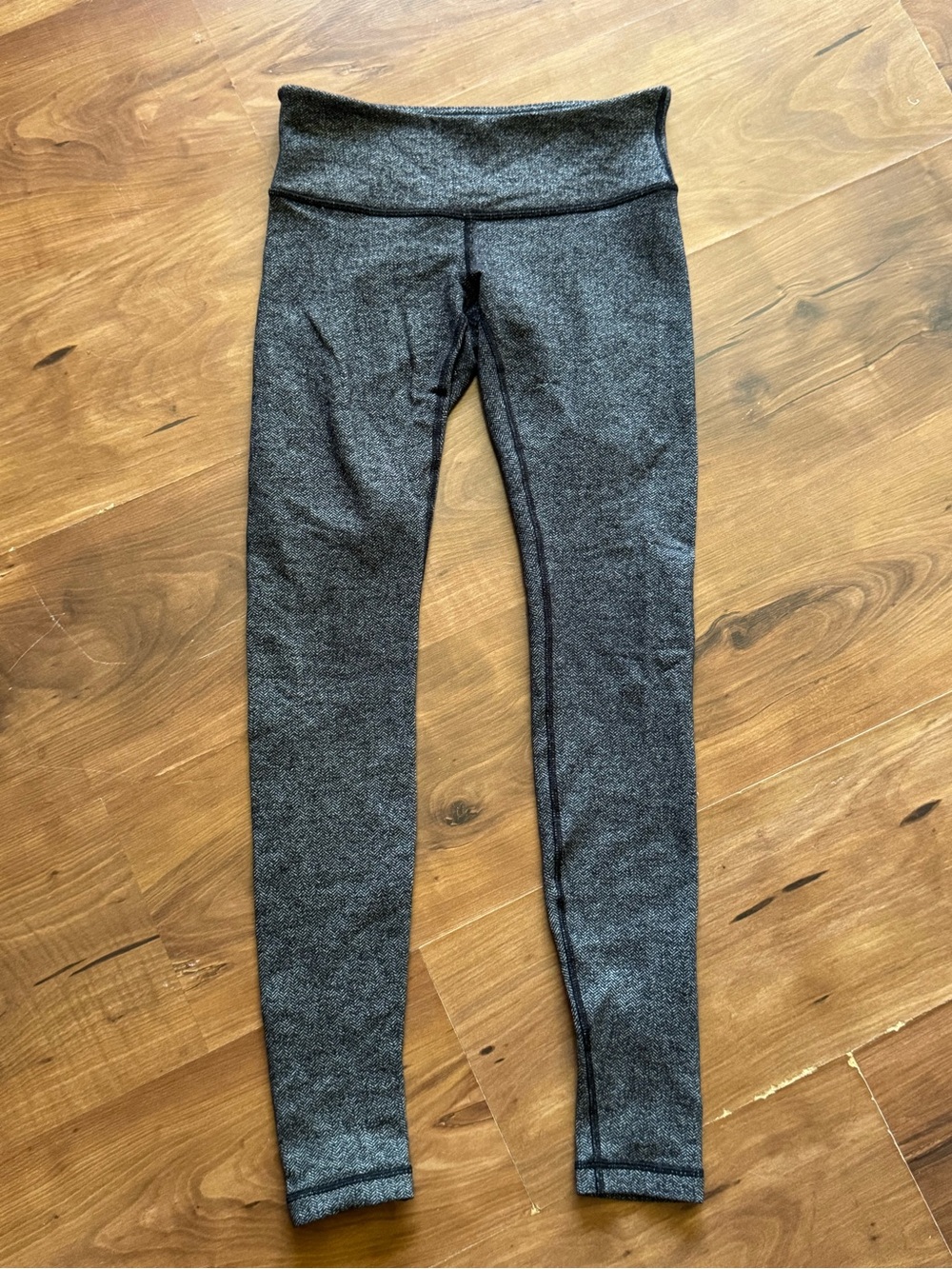 lululemon athletica Heather Dark Gray High-Waist Leggings size 4
